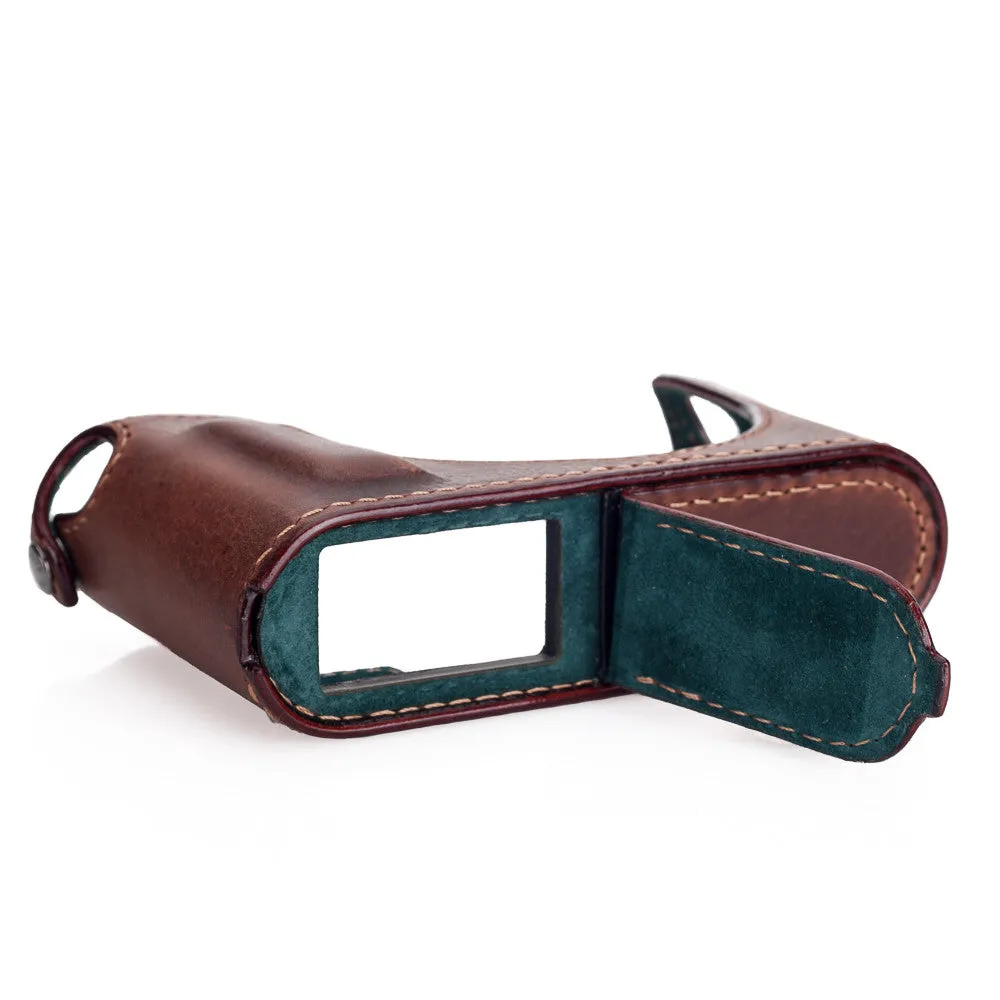 Arte di Mano Leica Q (Typ 116) Half Case with Battery Access Door - Rally Volpe