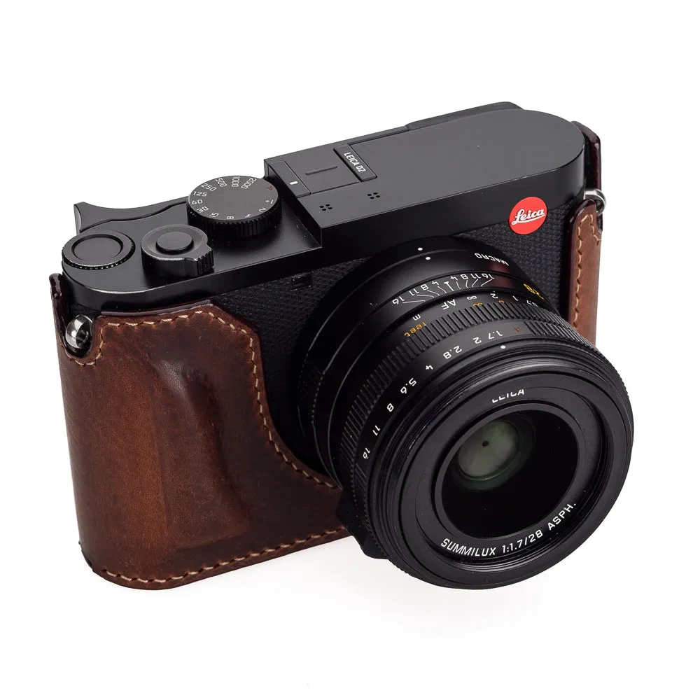 Arte di Mano Leica Q2 Half Case with Battery & SD Card Access Door - Rally Volpe