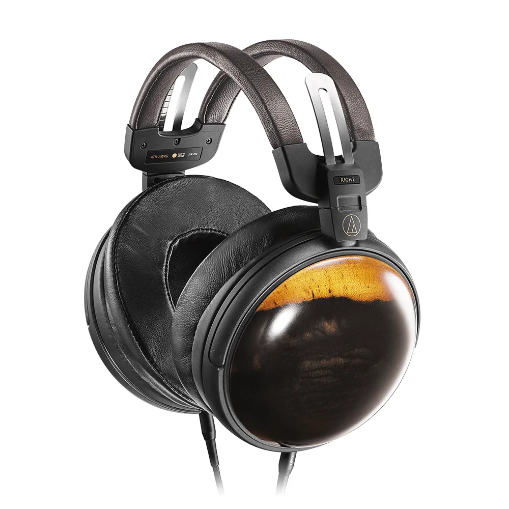 Audio-Technica ATH-AWKG Audiophile Closed-back Dynamic Wooden Headphones