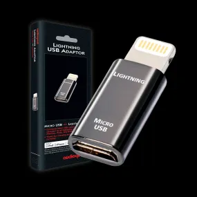 High-Quality AudioQuest Micro USB to Lightning Adapter for Enhanced Connectivity