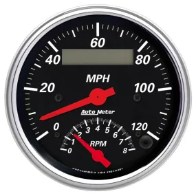 Auto Meter Designer Black Tachometer / Speedometer Combo - 3-3/8 in.