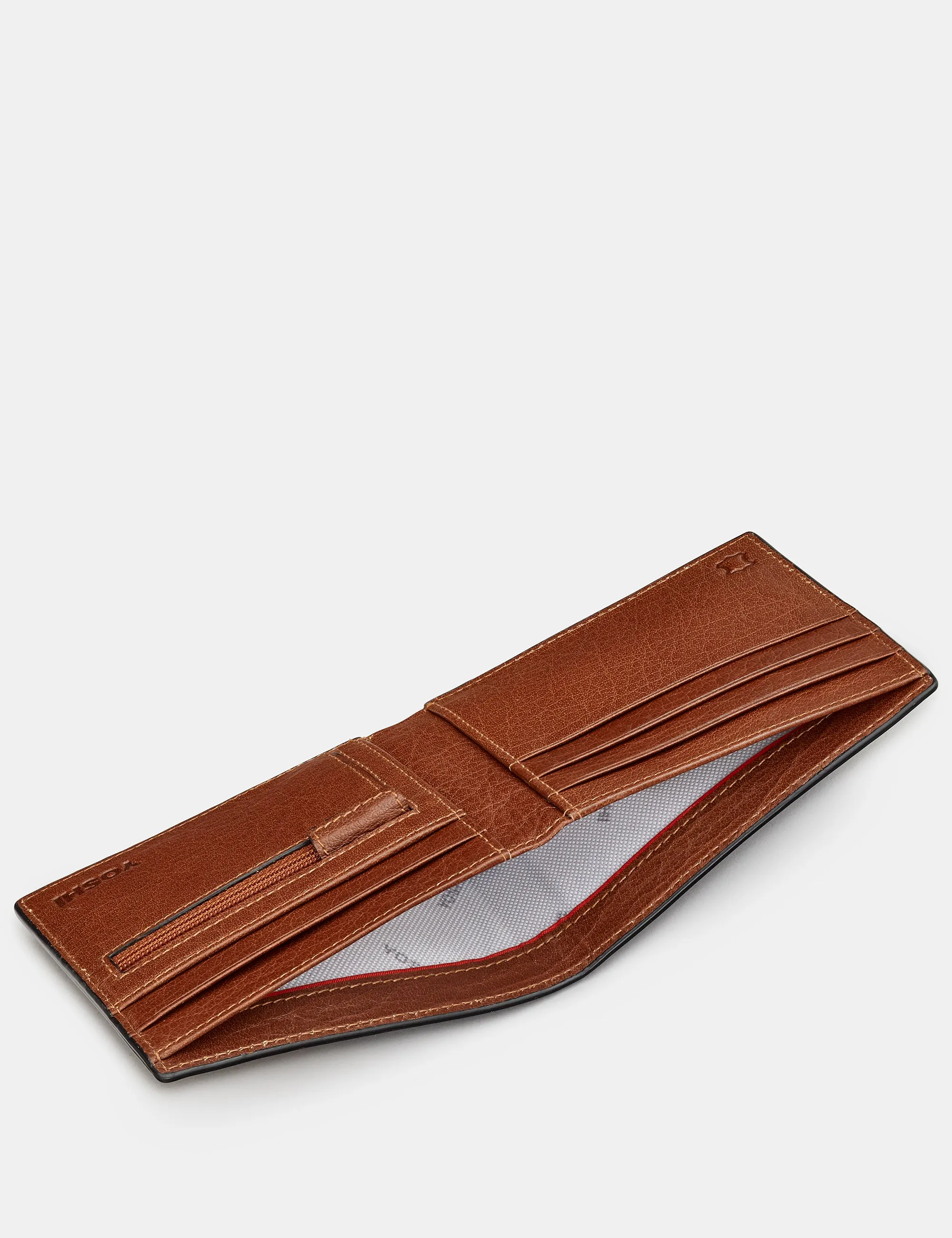 Aviators Brown Leather Wallet