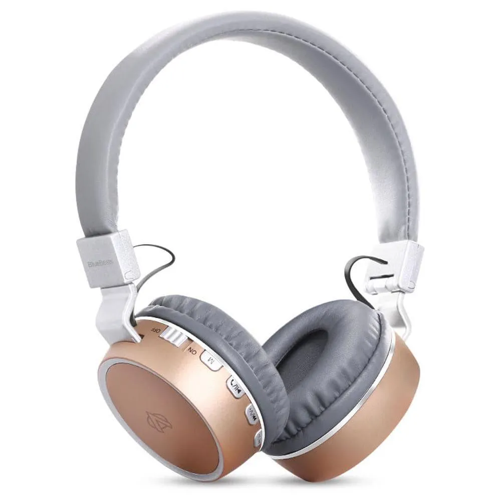 B-999 GOLDEN  (BLUETOOTH HEADPHONE)