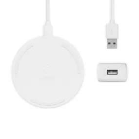 belkin Boost Charge Wireless Charging Pad   QC 3.0 24W Wall Charger - 15W