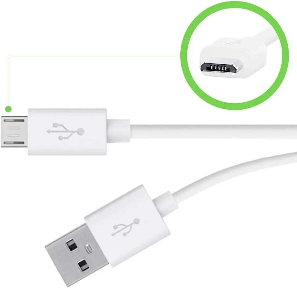 Belkin Micro USB ChargeSync Cable Charge & Data Transfer - White