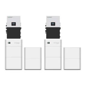 Big Battery - 48V 40.9KWH Ethos Power System With 8x Batteries   2x 12kW inverter