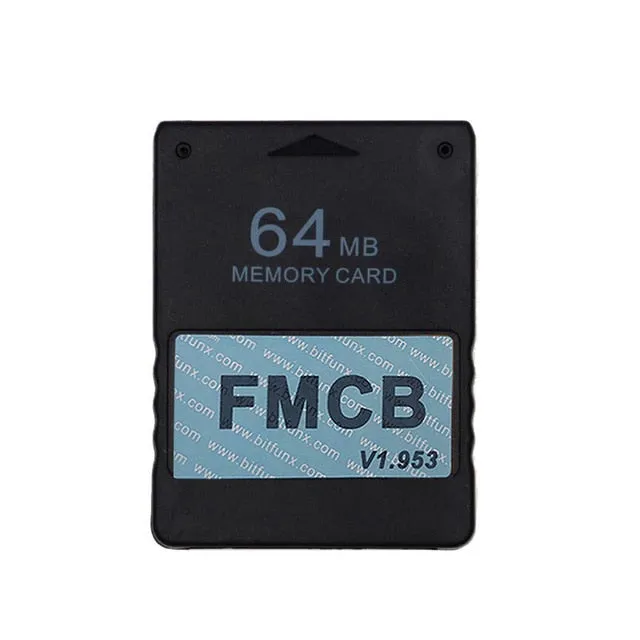 Enhanced Bitfunx FMCB Free McBoot Memory Card for Sony PS2 PlayStation 2 - 32MB