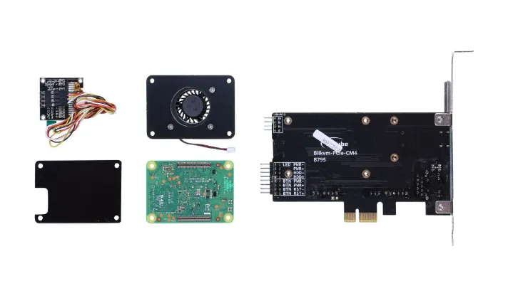 BliKVM Plug-n-Play PCIe- Raspberry Pi CM4