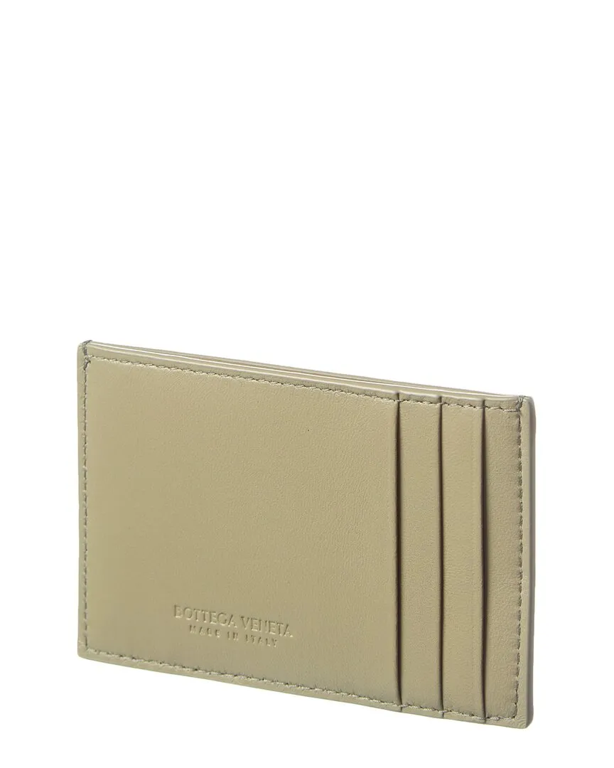 Bottega Veneta Cassette Maxi Intrecciato Leather Card Case