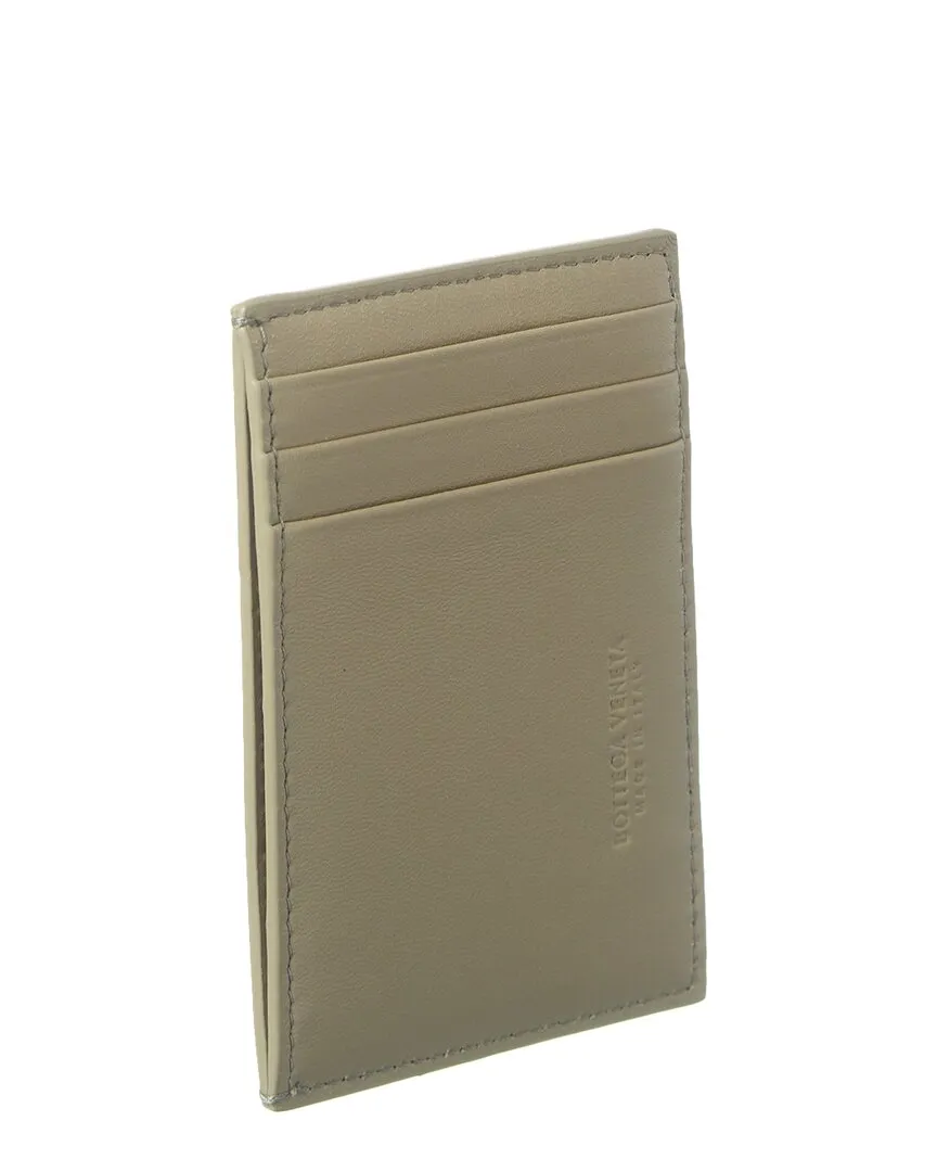 Bottega Veneta Cassette Maxi Intrecciato Leather Card Case