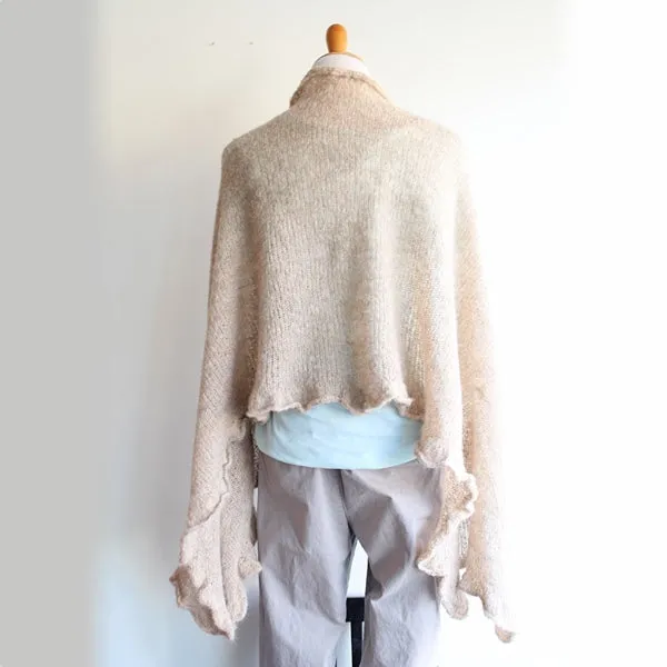Brushed Alpaca Nuvem Wrap Project