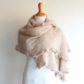 Brushed Alpaca Nuvem Wrap Project