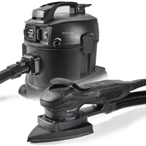 Brushless Delta Orbital Sander with Dust Extractor - 0.3 Micron Filtration