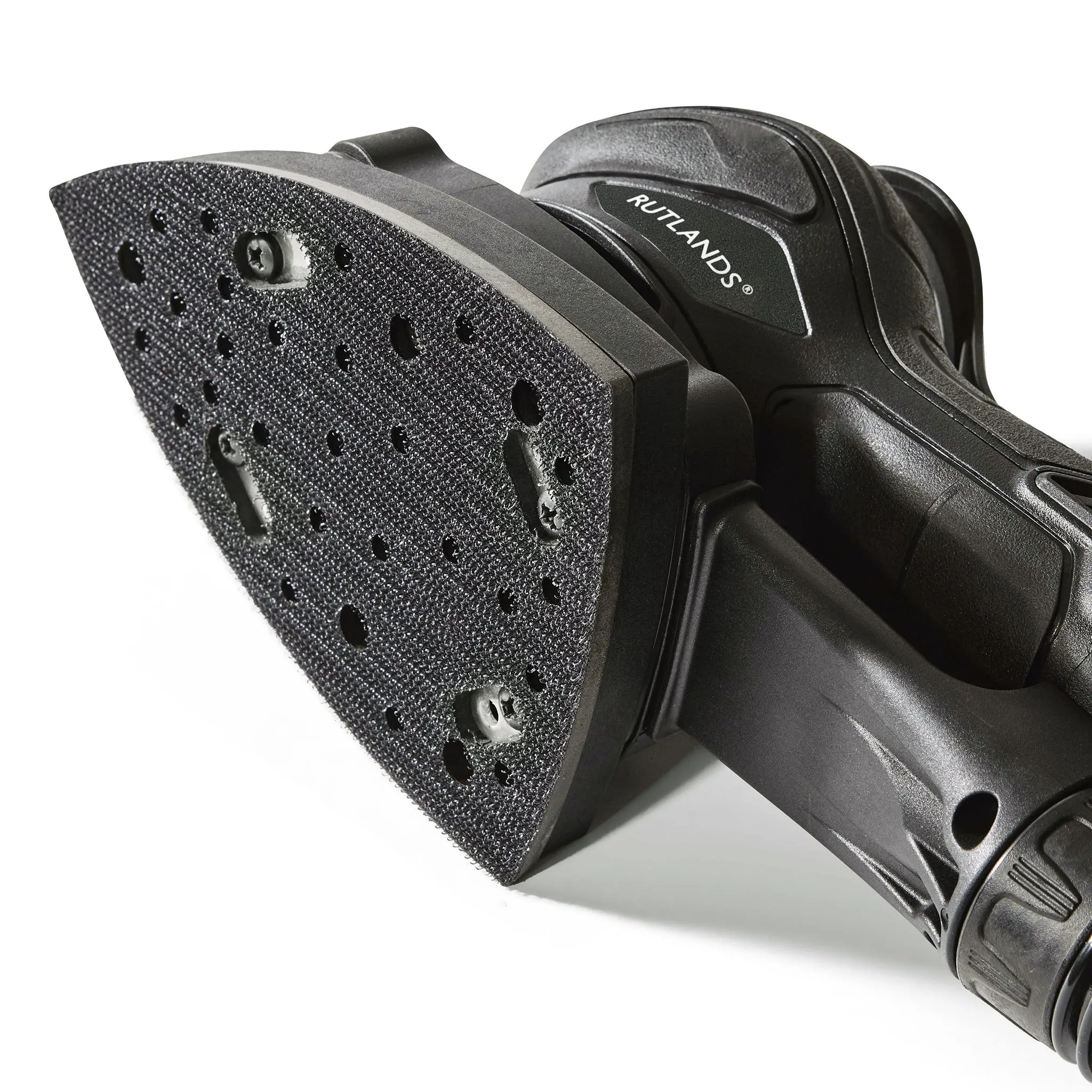 Brushless Delta Orbital Sander with Dust Extractor - 0.3 Micron Filtration