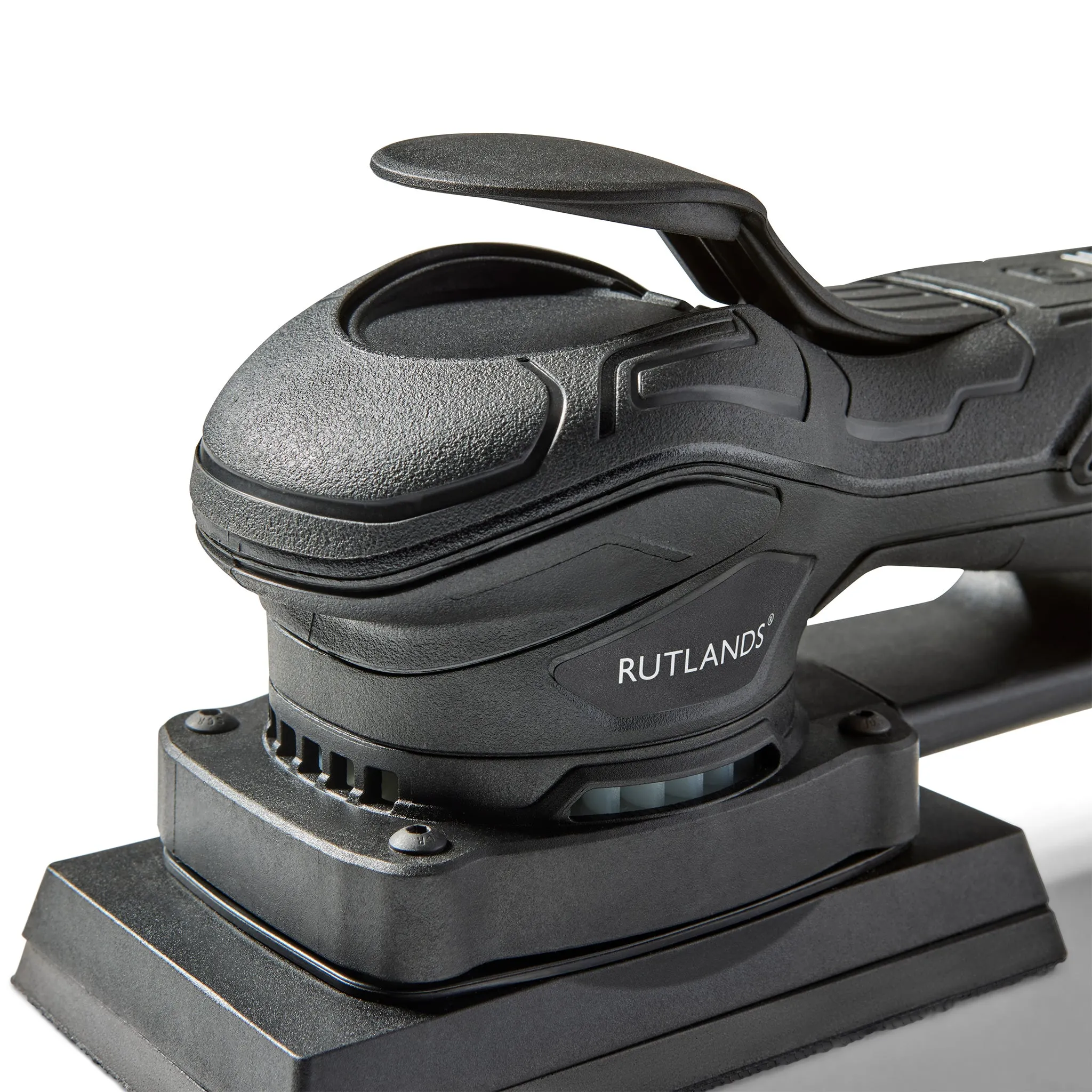 Brushless Palm Orbital Sander with Dust Extractor - 0.3 Micron Filtration