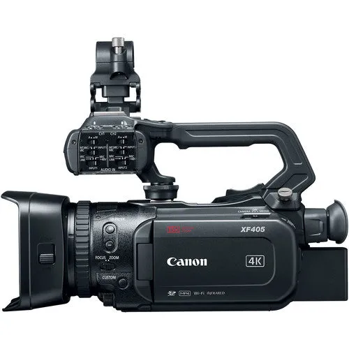 Canon XF405 UHD 4K60 Camcorder with Dual-Pixel Autofocus with Essential Bundle