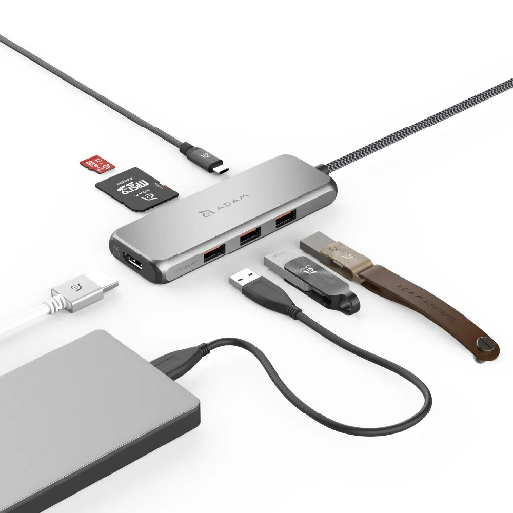 CASA Hub A07 USB-C Gen2 SuperSpeed 7-in-1 Hub
