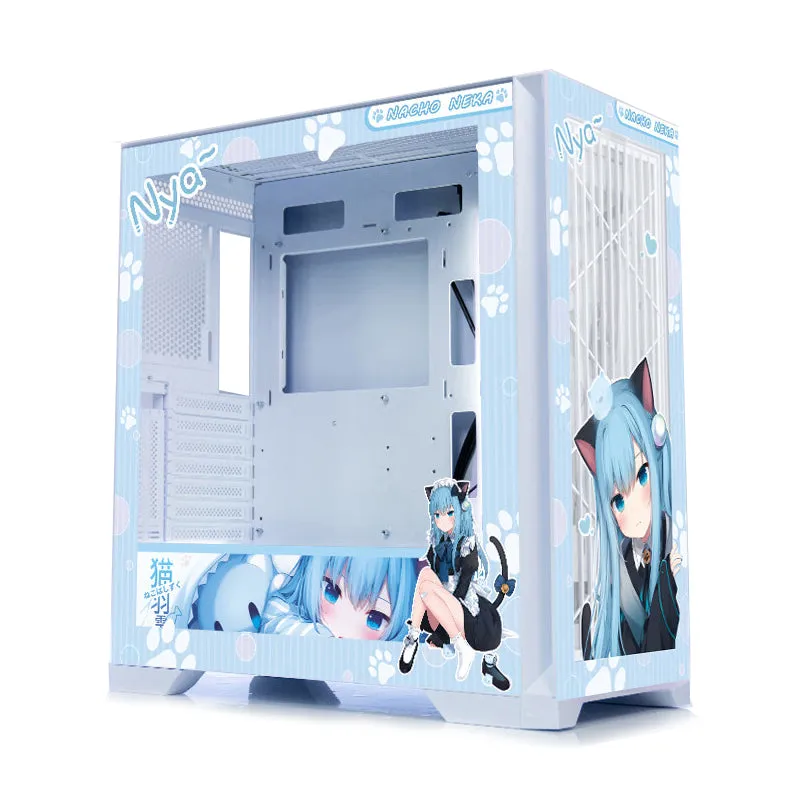 Case SAMA Custom Xianma Yanzhishen Nachoneko, Mid Tower, white/pattern