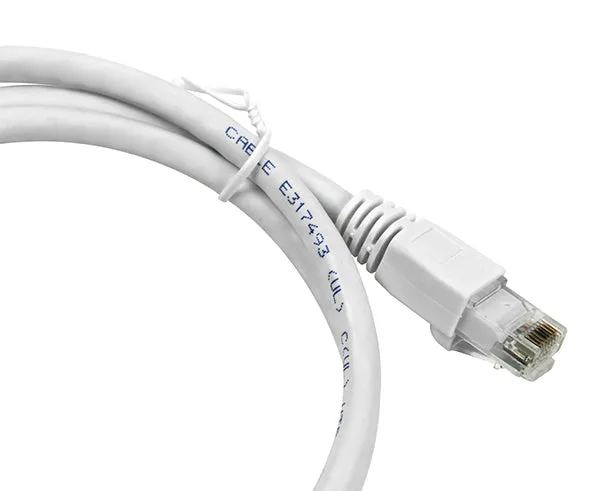 CAT6A Ethernet Patch Cable, 10G, Snagless Molded Boot, RJ45 - RJ45, 3ft