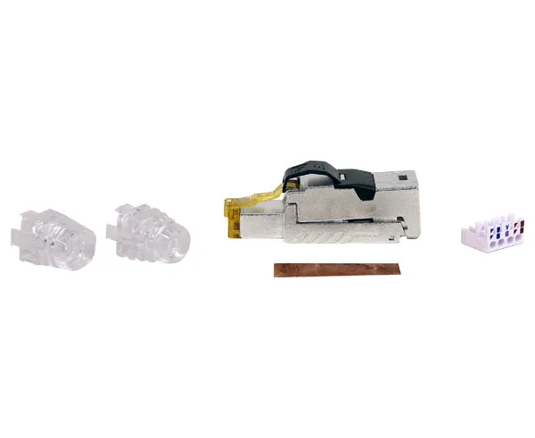 CAT8 Shielded Field Termination Plug - OD 7.3-9.0mm