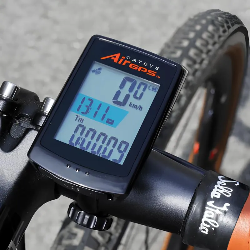 CATEYE Air GPS CC-GPS100 Cycling Computer Black