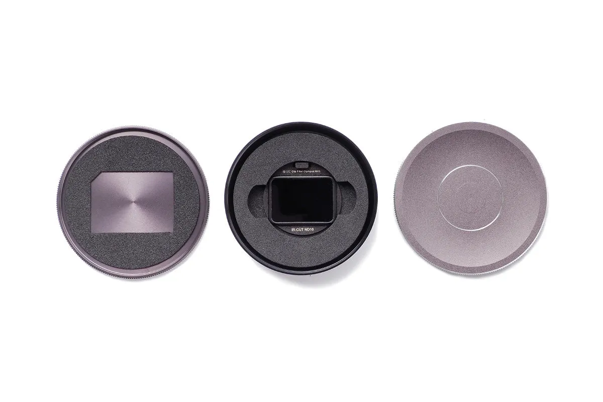 Clip Filter Set   Aerospace-grade Metal Case for Olympus Micro Four Thirds cameras, BMPCC original, 4K and Z Cam E2 Cameras