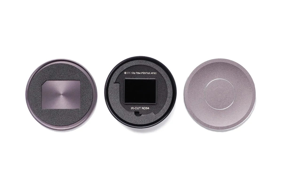 Clip Filter Set   Aerospace-grade Metal Case for PENTAX