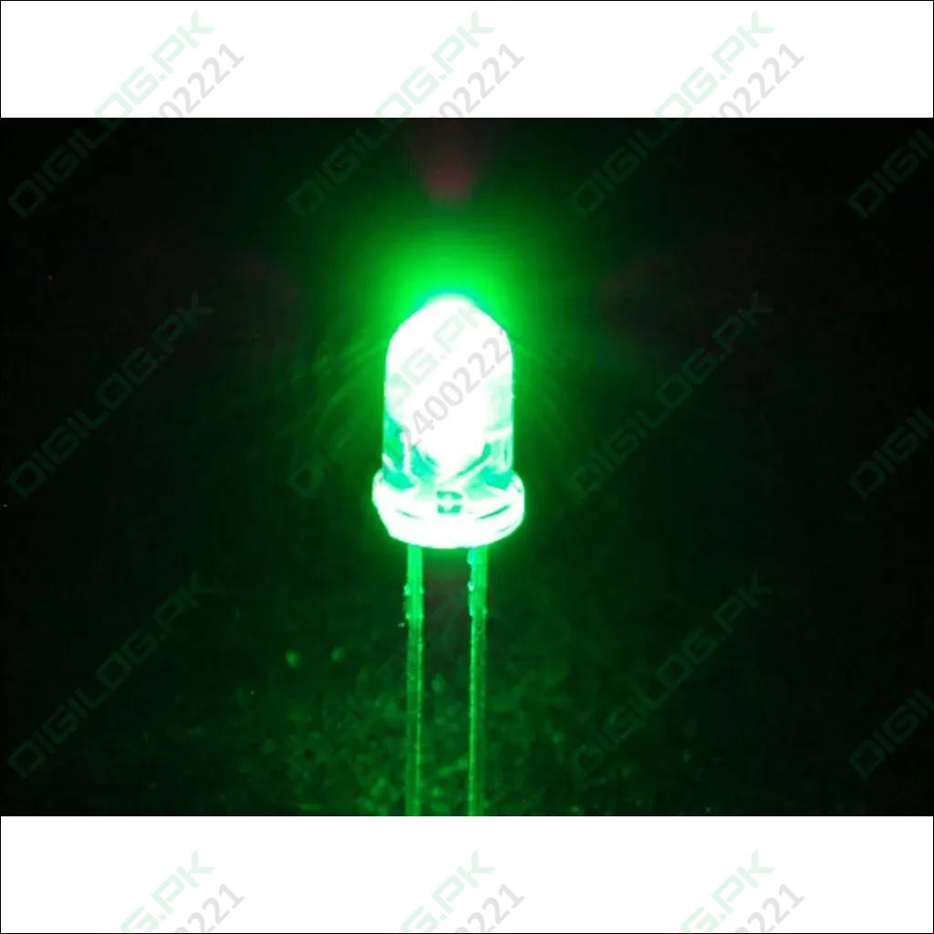 Crystal 5mm Green Led Light Emitting Diode
