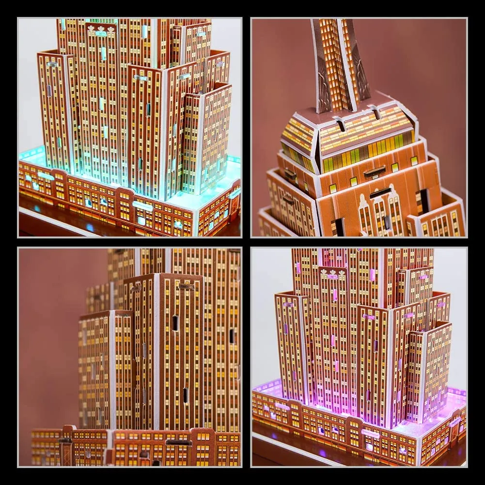 Cubicfun® 3D Puzzles Empire State Building Model Kits