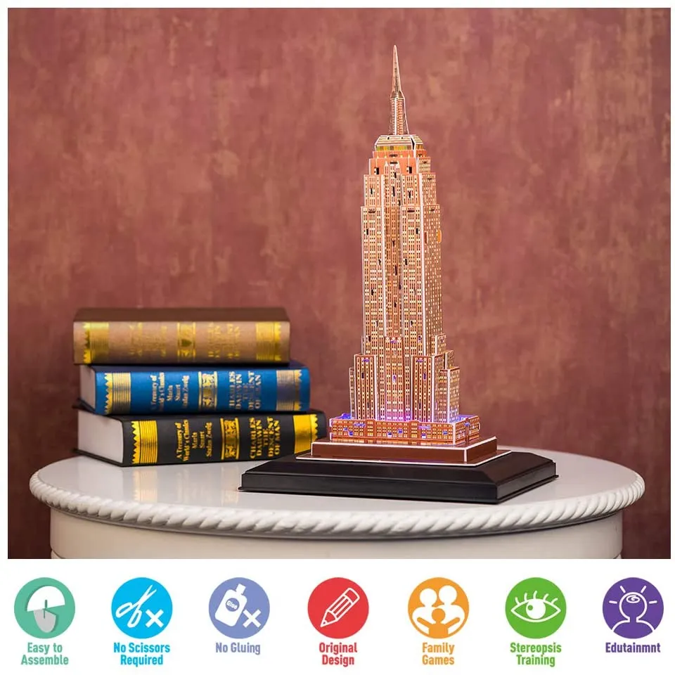 Cubicfun® 3D Puzzles Empire State Building Model Kits