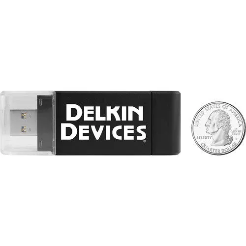 Delkin Devices USB 3.0 Dual Slot SD and microSD Travel Reader