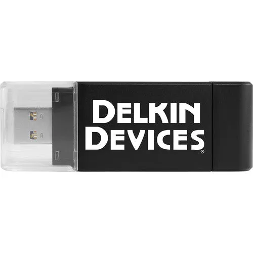 Delkin Devices USB 3.0 Dual Slot SD and microSD Travel Reader