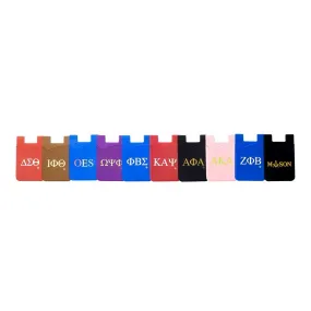 Delta Silicone Card Holders for Phones
