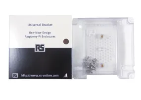 DesignSpark VESA Clear Mounting Bracket for Raspberry Pi 3 Case ASM-1900048-01