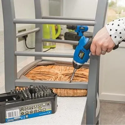 Draper 3.6V Cordless Li-Ion Screwdriver Kit