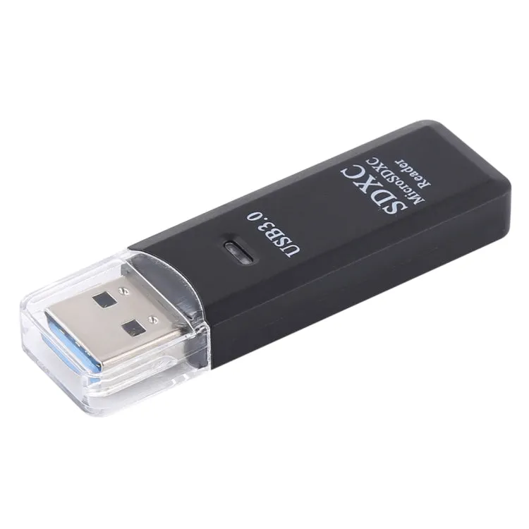 Dual Slot USB 3.0 Card Reader - High-Speed 5Gbps for SD and TF Cards