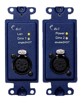 ELC DLN1DS Double Shot Box/DMX Connection Node