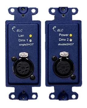 ELC DLN1DS Double Shot Box/DMX Connection Node