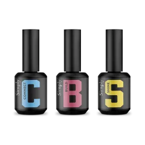 En Vogue Gel - Simply C.B.S. Starter Pack Clear