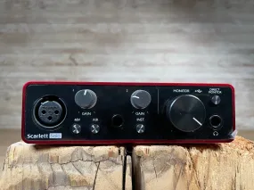 Focusrite Scarlett Solo USB Interface Used