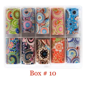 Foil Transfer Prints Set 10
