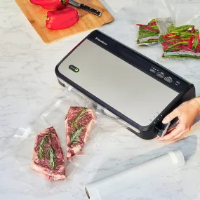 FoodSaver Vacuum Sealer Machine; Meat preserved with the foodsaver system in the freezer can last up to 3 years and still taste fresh
