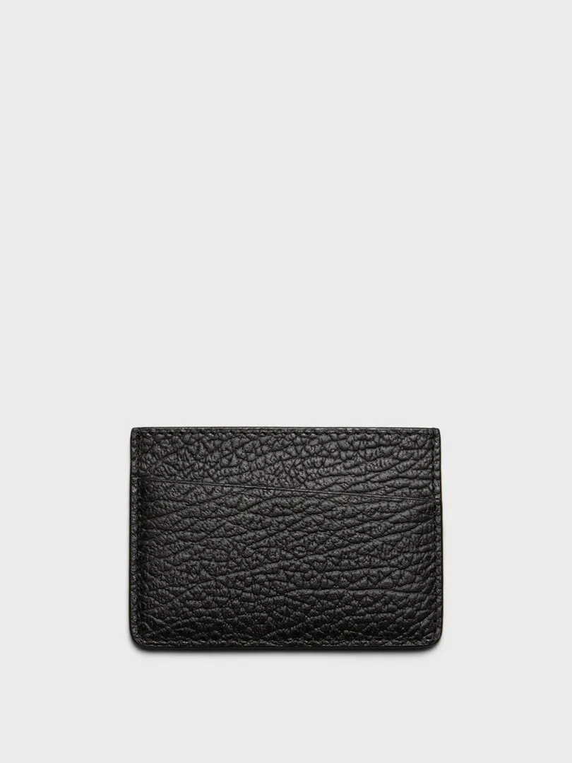 Four Stitches Cardholder in Black