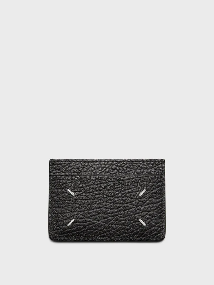 Four Stitches Cardholder in Black