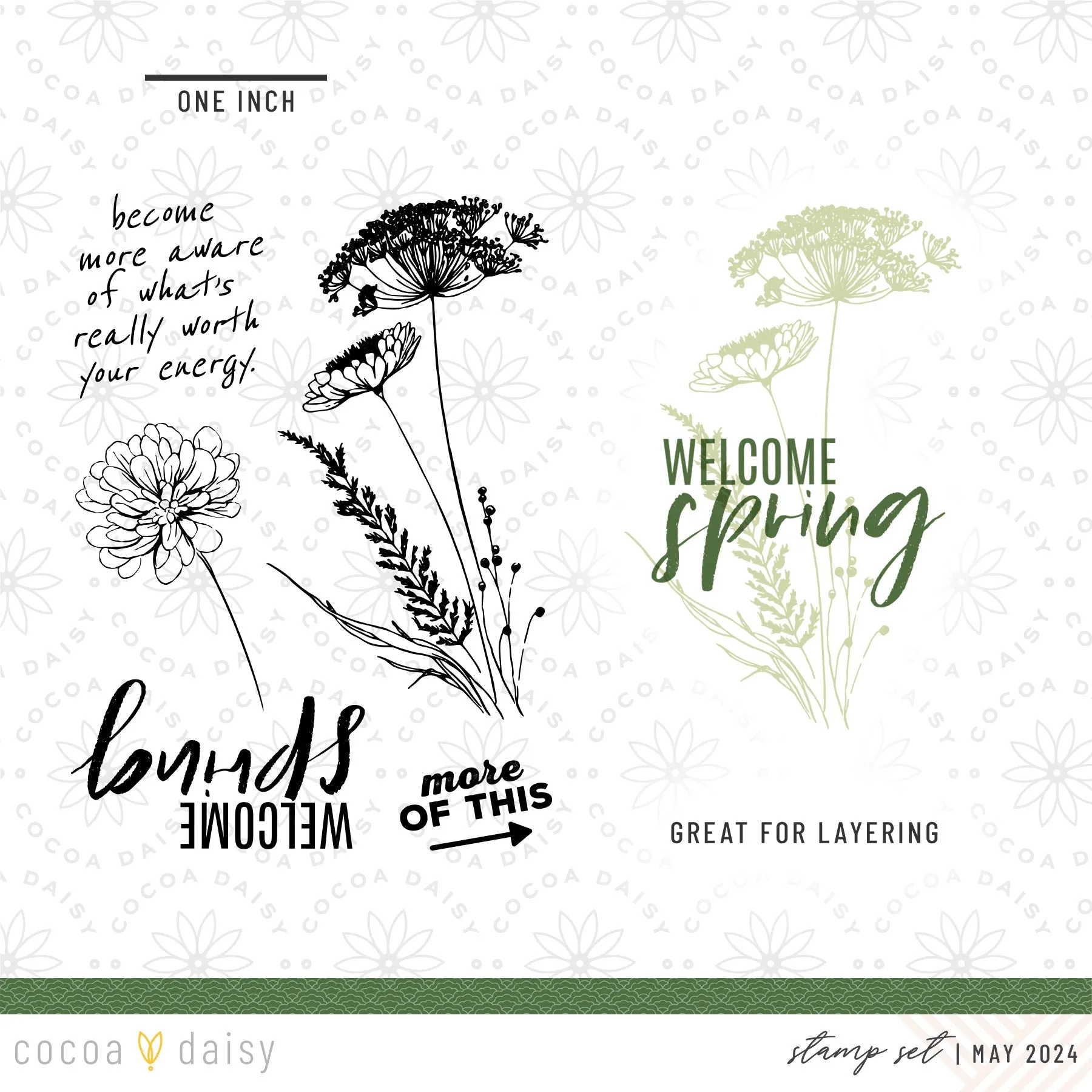 From The Garden Stamps May 2024