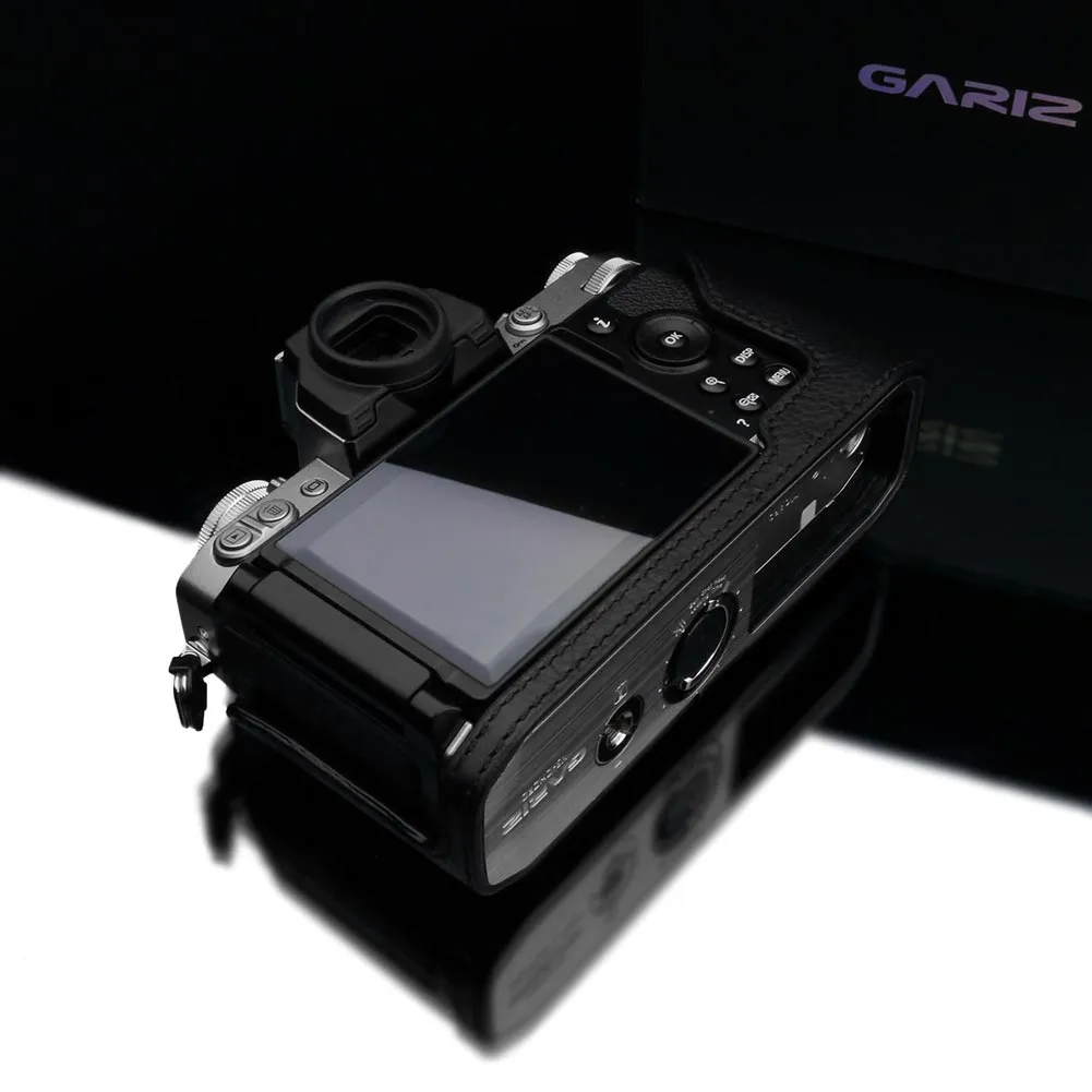 Gariz HG-ZFCBK Black Leather Camera Half Case For Nikon ZFC