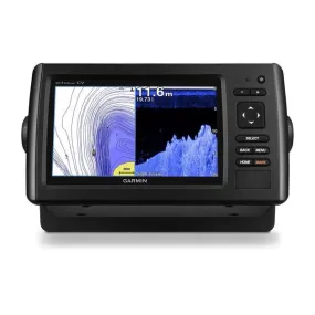 Garmin ECHOMAP72CV Chirp 7"" Combo Basemap Transom