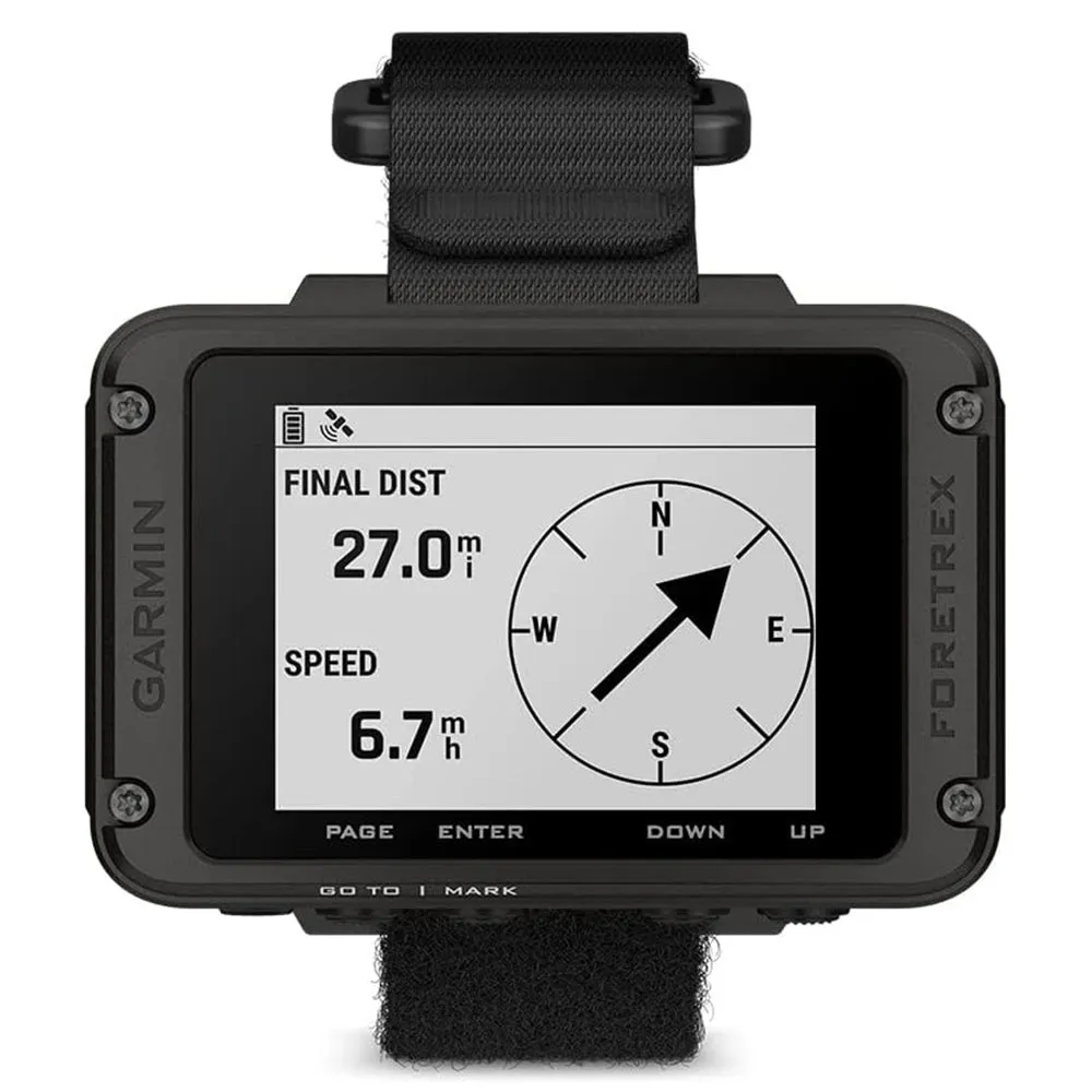 Garmin Foretrex 801 Upgraded Multi-Band GNSS Longer Battery Life Wrist-Mounted GPS Navigation - 010-02759-01