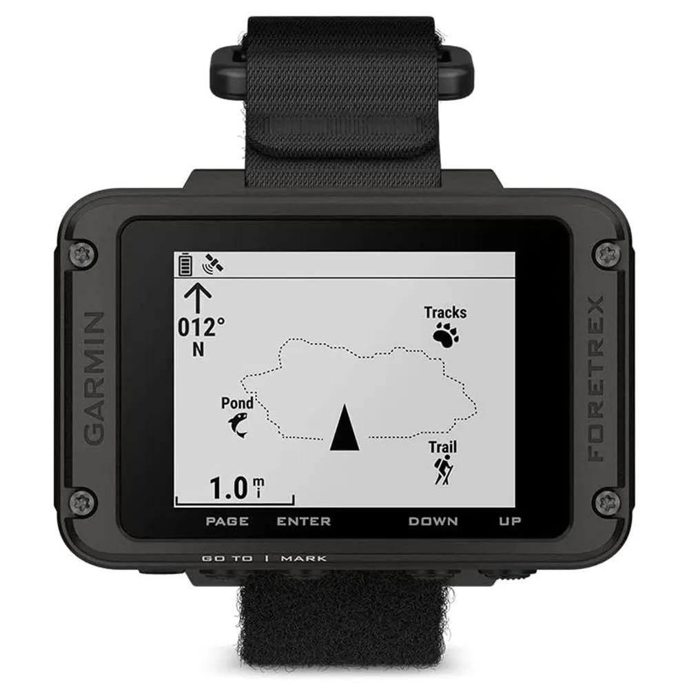 Garmin Foretrex 801 Upgraded Multi-Band GNSS Longer Battery Life Wrist-Mounted GPS Navigation - 010-02759-01