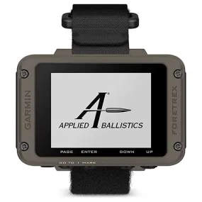 Garmin Foretrex 901 Ballistics Edition Upgraded Multi-Band GNSS Longer Battery Life Wrist-Mounted GPS Navigators - 010-02760-00